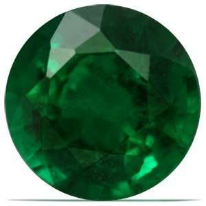  0.62 Carat Loose Emerald Round Cut Jewelry