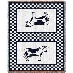  Bessie Cow   69 x 48 Blanket/Throw