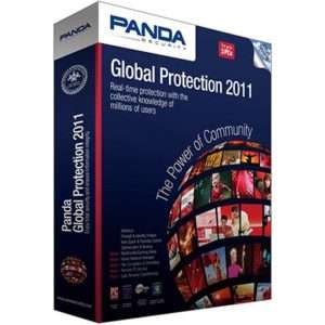 Panda Global Protection 2011 3 PCs Antivirus Security  