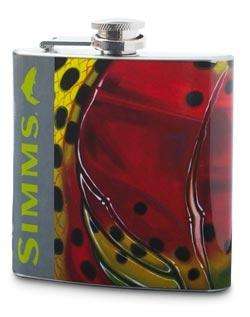 NEW SIMMS FLASK   RAINBOW TROUT     