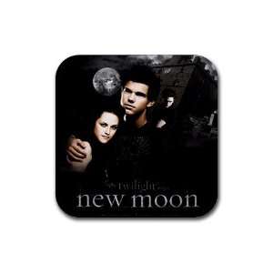   Of 4 Rubber Square Bar Coasters Twilight Edward Bella Cullen New Moon