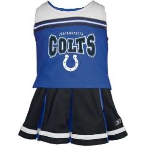 Reebok Indianapolis Colts Youth Royal Blue 2 Piece Cheerleader Dress 