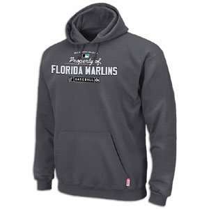  MLB Mens Florida Marlins Property Of Long Sleeve Hooded 