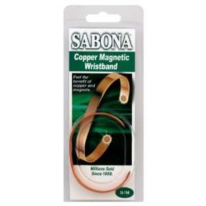   Sabona Copper Magnetic Wristband, Small/Medium