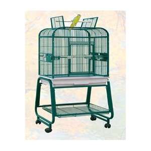   17 X 66 Small Hook Bill Bird Cage w/ Storage Shelf