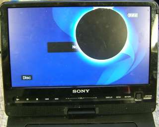 Sony DVP FX94/B 9 Portable DVD Player AS IS 027242788145  