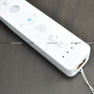   Nunchuck Controller Set for Nintendo Wii Game + Case Skin White  