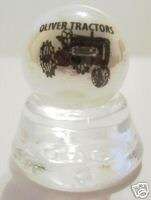 OLD OLIVER FARM TRACTORS LOGO MARBLE  
