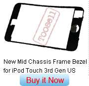 New LCD Outer Glass Lens Cover Screen For iPod Nano 5th 5 Gen 8GB 16GB 
