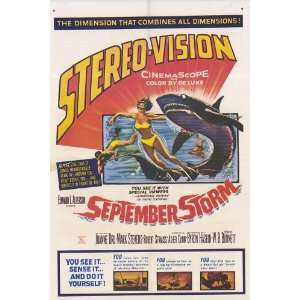 com September Storm Movie Poster (11 x 17 Inches   28cm x 44cm) (1960 