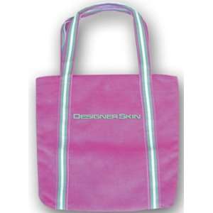  Designer Skin Embroidered Tote Bag (Hot Pink) Beauty