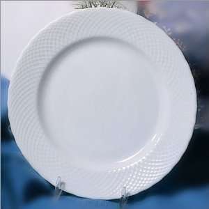   White Wicker 12 Charger Plate by Ten Strawberry Street Kitchen