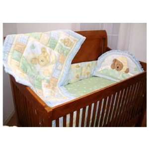  Boyds Bears Sleepy 4 Pc Crib Bedding Set Baby