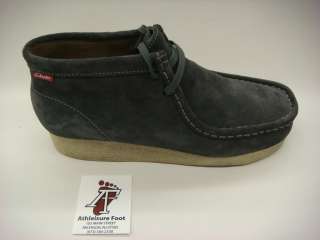 CLARKS ORIGINALS PADMORE CASUAL STEEL BLUE SUEDE SHOES SUPREME NEW 
