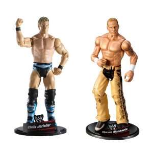 WWE Shawn Michaels vs Chris Jericho Figures  Toys & Games   