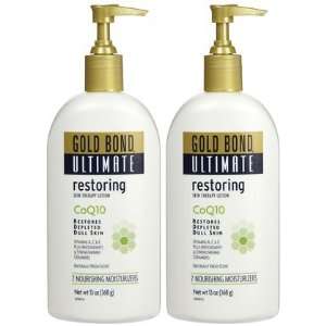 Gold Bond Ultimate Restoring Skin Therapy Lotion, 13 oz, 2 