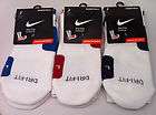 Nike Elite Basketball Crew Sock Size Large 8 12 Men White/Royal White 