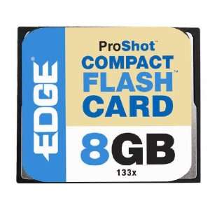  EDGE 8gb 133x Compact Flash Cf Memory Card Flash Memory 