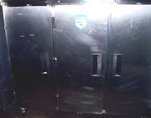 Delfield Three Door Upright Stainless Steel Cooler  