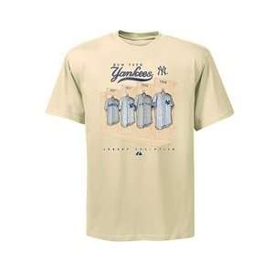  New York Yankees Cooperstown Jersey Evolution T Shirt by 