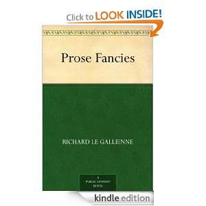 Start reading Prose Fancies  Don 