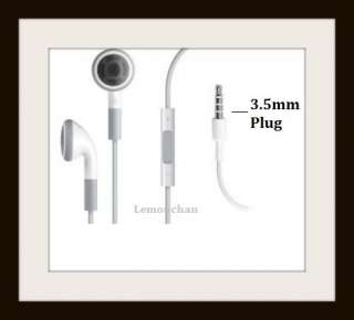 Earphone with Remote volume control + Mic for iPhone 4 3GS 3G  