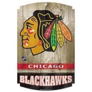 NHL Chicago Blackhawks Sign   Wood Style ~SALE~  Sports 
