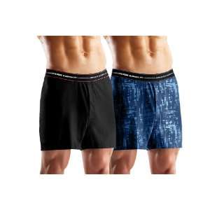   Mens 4 Boxer Short 2 Pack Bottoms by Under Armour