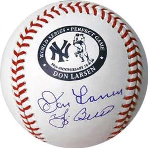  Yogi Berra/Don Larsen New York Yankees Dual Autographed 