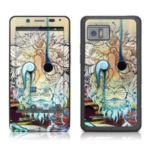 Rise Up Design Protective Skin Decal Sticker for Motorola Droid Bionic 