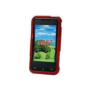  Rubberized Proguard Cellet Samsung Eternity SGH A867 Red 