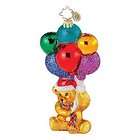 radko up up and away bear balloon ornament nwt expedited