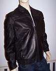 SCHOTT NYC Black Chain Detail Lambskin Leather Jacket