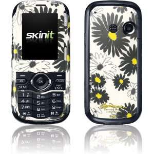  Black Yellow Daisy skin for LG Cosmos VN250 Electronics