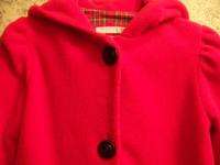 Girls size 6/6X LITTLE RED COAT CO. winter fleece flannel lined 