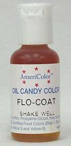NEW Americolor Candy Making OIL FLO COAT Thin Chocolate  