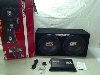 MTX TNP212D2 Dual 12 Subwoofer And Amplifier $304.00 TADD  