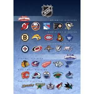  ATC 24W by 32H  National Hockey League NHL CANVAS Edge 
