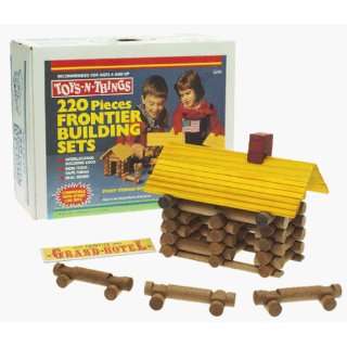  Frontier Logs Building Set, 220 Pieces Toys & Games