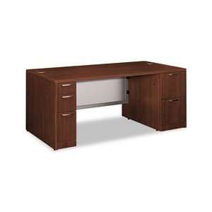  HON11899GFF HON® DESK,DBLE PED,W/GLASS,CY Office 