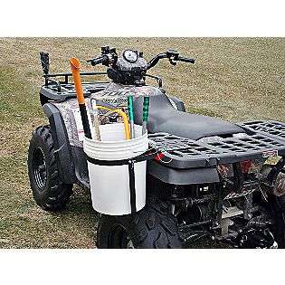 ATV Single Bucket Carrier (Flip Up Design)  Komodo Lawn & Garden ATV 