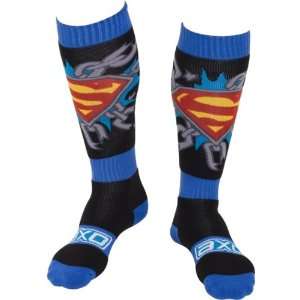  AXO Superman Mens MotoX Motorcycle Socks   One Size Fits 