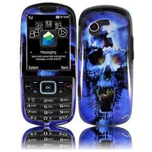  Blue Skull Hard Faceplate Cover Phone Case for Samsung 