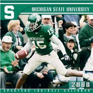  Michigan State Spartans 12 x 12 2008 College Wall 