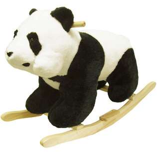 Unknown HAPPY TRAILS Panda Plush Rocking Animal 