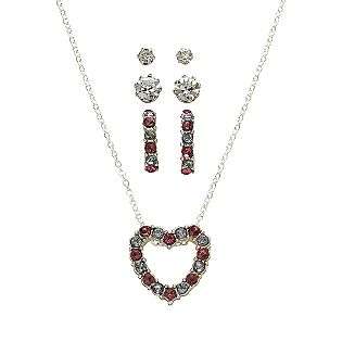   Heart October Birthstone  Covington Jewelry Fashion Jewelry Sets