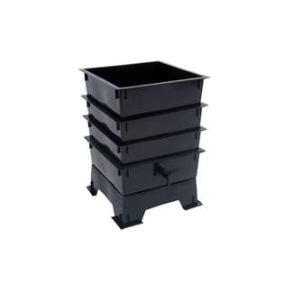   Footprint Worm Factory Composter   3 tray   Black 