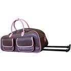 Gull CGull Cricut Expression Leather Rolling Tote Brown/Pink