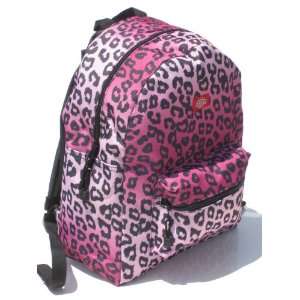   Cheetah Animal Print Backpack School Bag