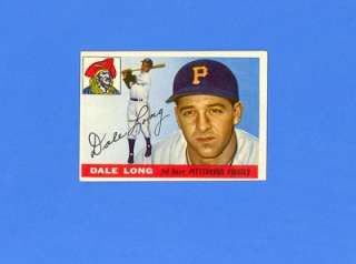 DALE LONG 1955 TOPPS #127   NO CREASES MUST SEE  